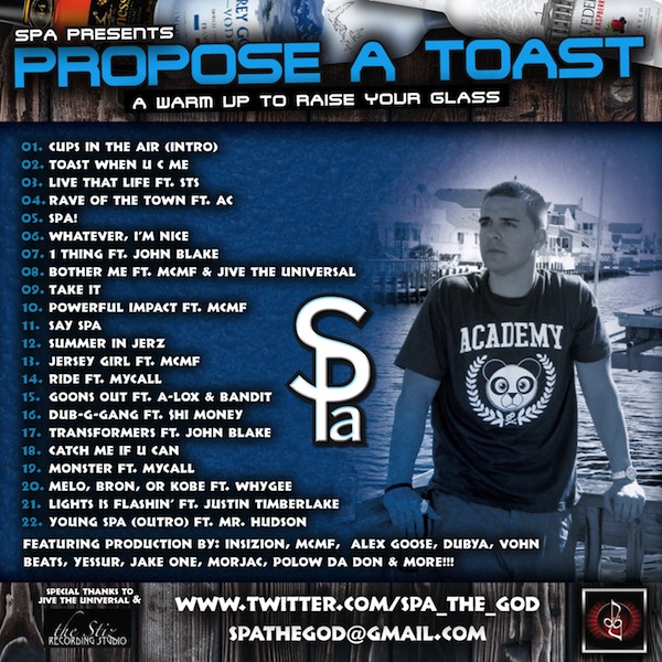 Spa – Propose A Toast