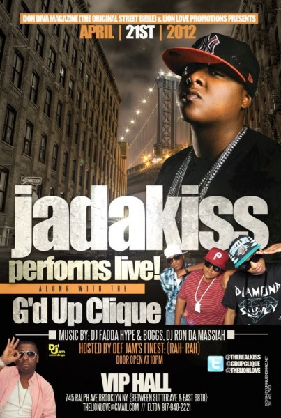G'd Up Clique Opens For Jadakiss