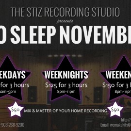 No Sleep November